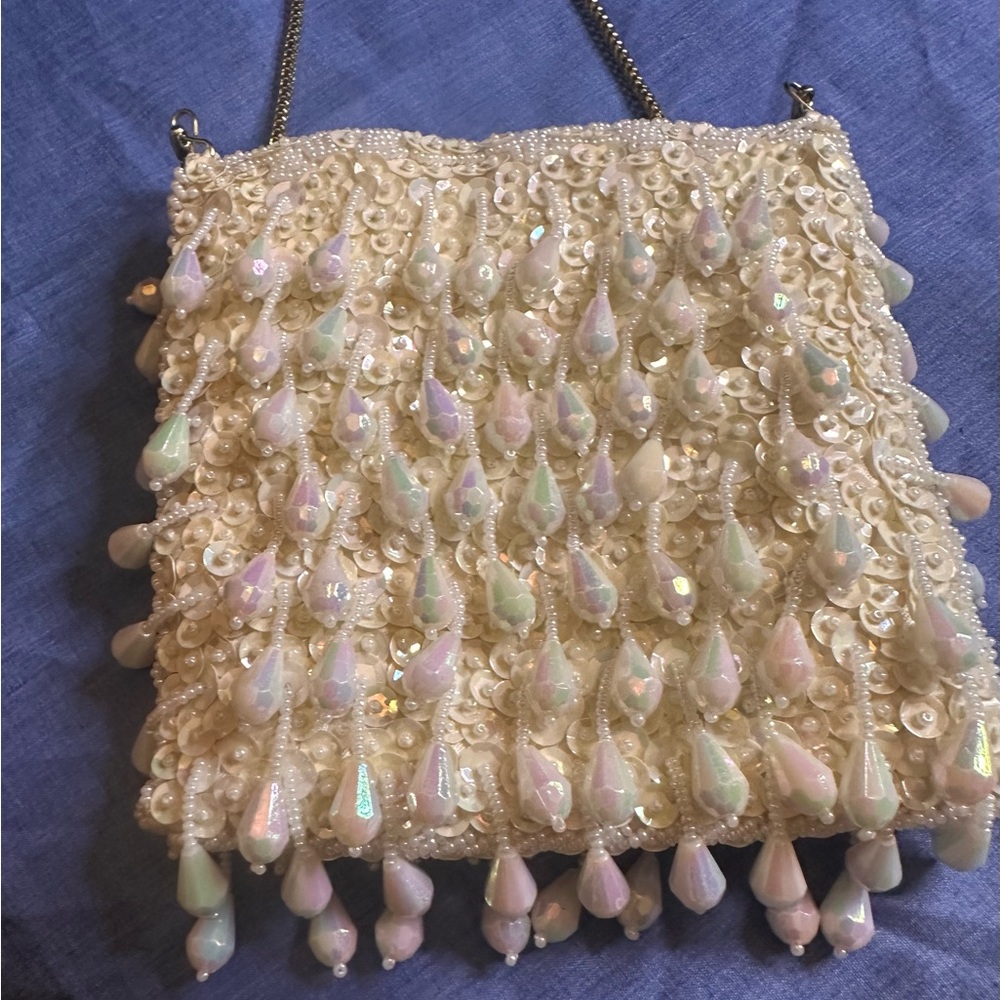 Vintage Mid-Century Beaded Purse by Victory